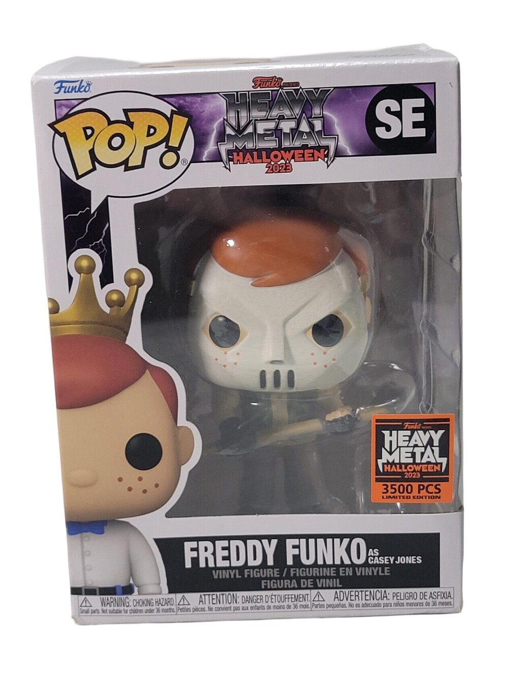 Heavy Metal Halloween 2023 Freddy Funko as Casey Jones 3500pcs
